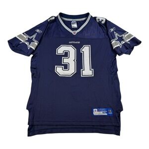 Dallas Cowboys Football Jersey Youth XL Blue NFL Football Reebok R Williams 31